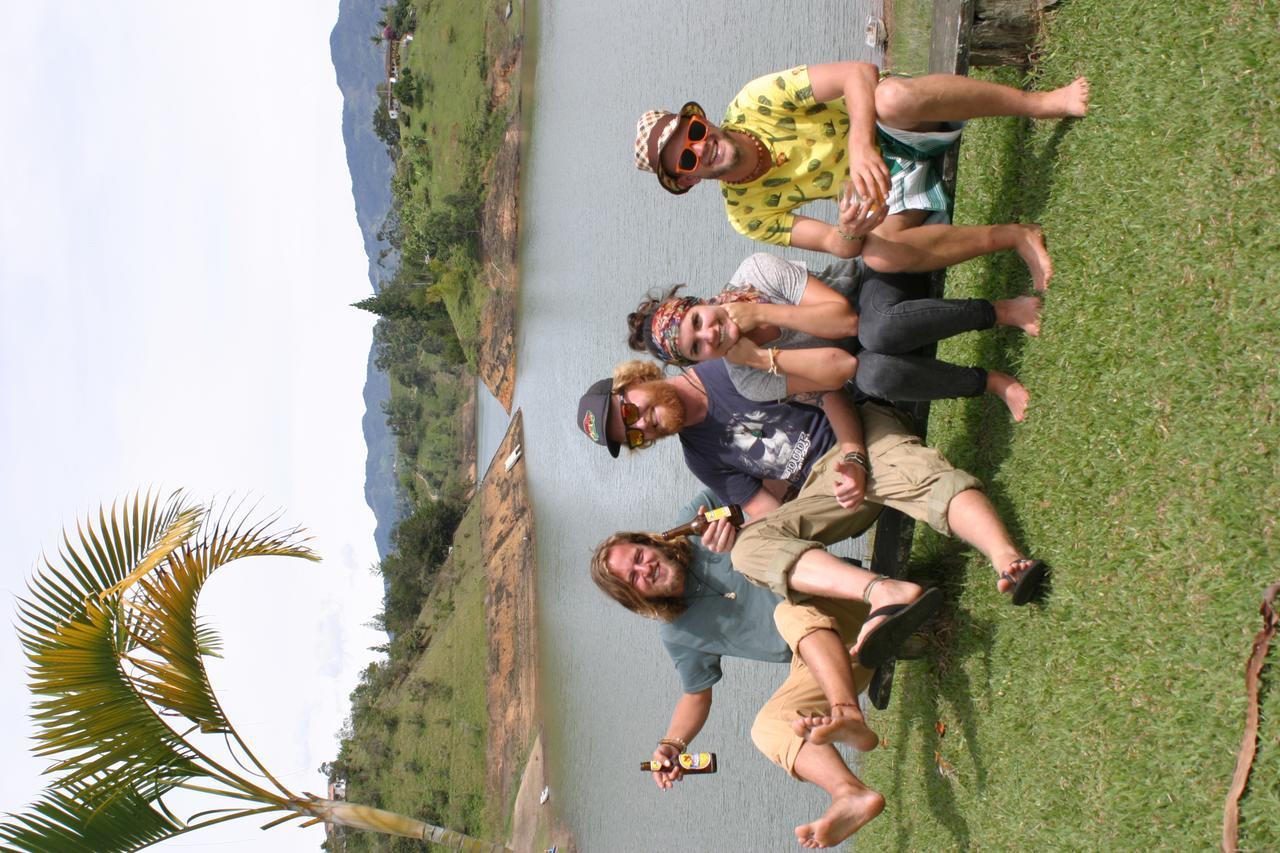 Casa Finca Tipica The Lake Hotel Guatapé Esterno foto