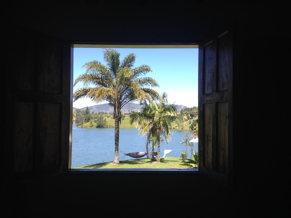 Casa Finca Tipica The Lake Hotel Guatapé Esterno foto