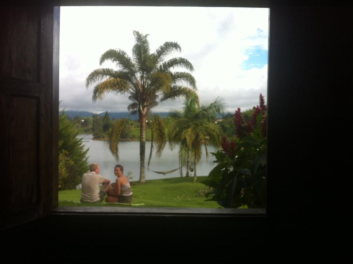 Casa Finca Tipica The Lake Hotel Guatapé Esterno foto